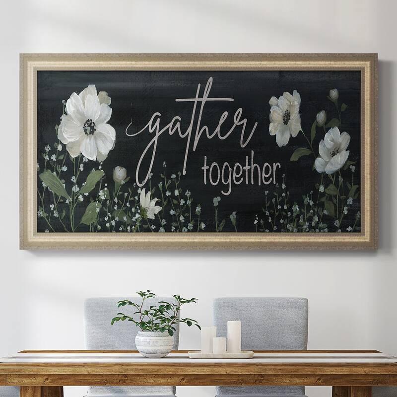 Gather Together Premium Framed Canvas- Ready to Hang