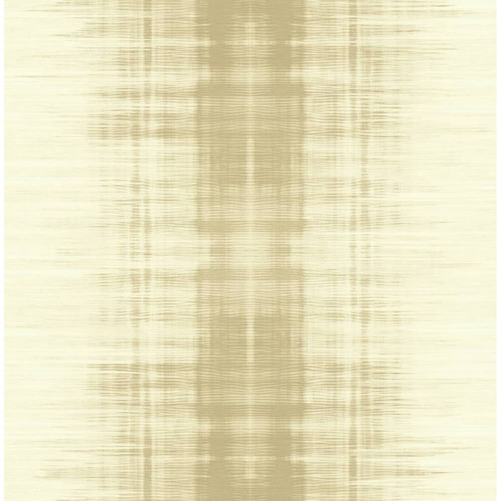 Seabrook Designs Cerulia Linen Stripe Unpasted Wallpaper