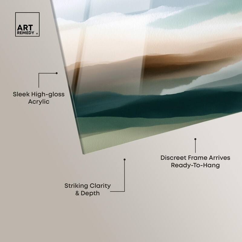 Nuance of the Range I Acrylic by Art Remedy, Ready to Hang