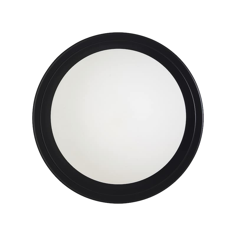 Renwil Sybil Wall Sconce - Etched White and Black