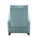preview thumbnail 41 of 39, Baby Room High Back Rocking Chair Nursery Chair , Comfortable Rocker Fabric Padded Seat ,Modern High Back Armchair