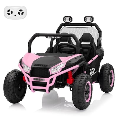 24V Kids Electric Car, 2-Seater UTV Off-Road