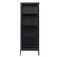 preview thumbnail 6 of 25, Rye Studio Cairyn Modern Glass and Metal Cabinet