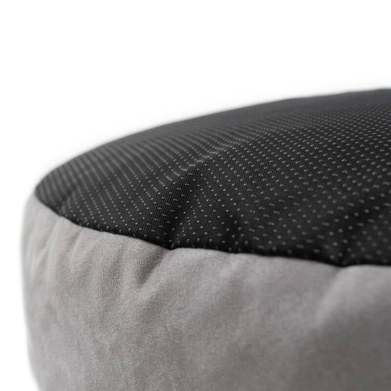 Jaxx Robbi Dog Bed Premium Synthetic-Fur Memory Foam Bean Bag Bed
