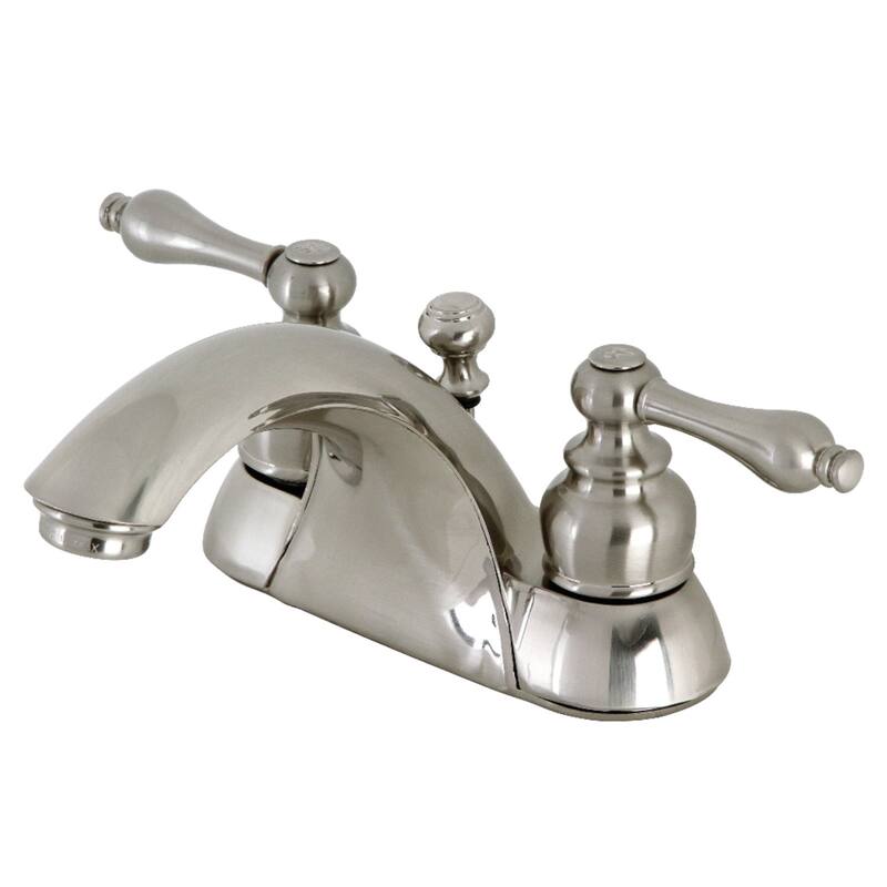 Kingston Brass 4 in. Centerset Bathroom Faucet - Brushed Nickel