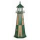 Cape Henry Turf Green and Weatherwood Poly Lighthouse - Bed Bath ...