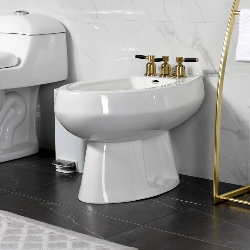 Legacy Three-Handle Deck Mount Bidet Faucet