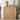 Elise Modern Coastal Rattan Storage Cabinet, Oak TV Cabinet Stand with Doors and Brass Door Handles