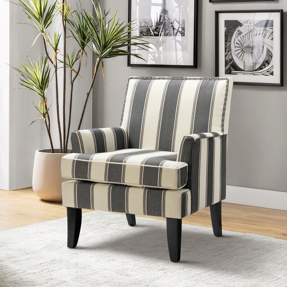 Black Striped Top Rated Accent Chairs Bed Bath Beyond