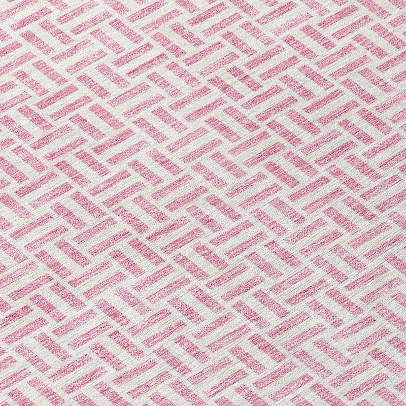 Machine Washable Indoor/ Outdoor Chantille Contemporary Casual Rug