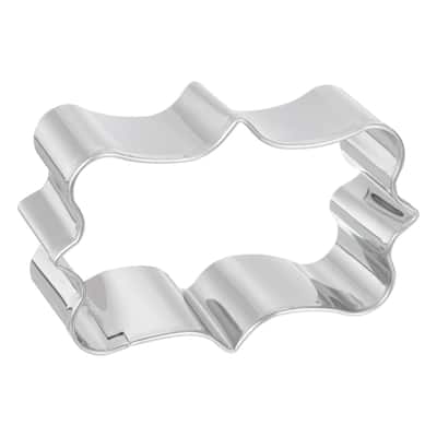 Cookie Cutter for Baking Stainless Steel Medium Rectangular Frame 2