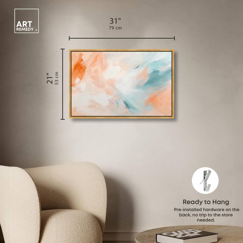 Sunrise Palette II Canvas by Art Remedy