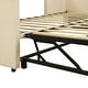 preview thumbnail 6 of 26, 81inch Twin Size Upholstered Daybed with Extendable Trundle,Twin to King