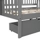 preview thumbnail 8 of 28, Roomfitters Full Size Daybed with Two Drawers, Wood Slat Support, Practical Storage Solution for Compact Spaces