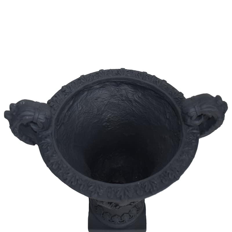 Roman Design Planter Pot Drainage Hole for Flowers, Herbs, Succulents