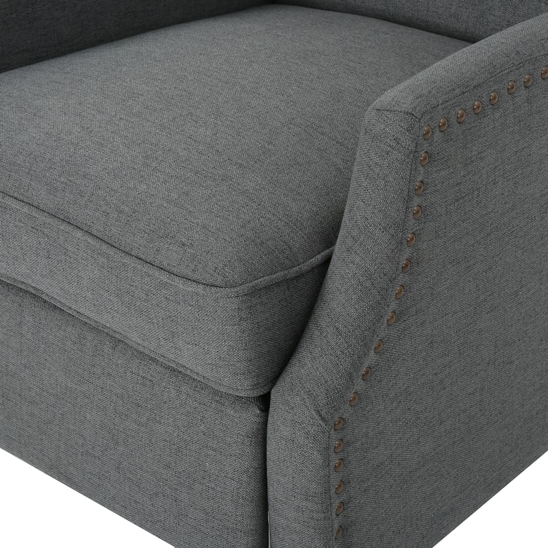 Wescott Wingback Pushback Recliner by Christopher Knight Home