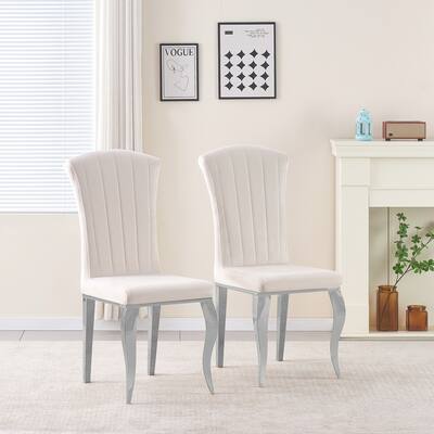 Stylish Comfortable Upholstered Dining Chairs