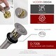 preview thumbnail 11 of 47, STYLISH Pop-Up Bathroom Sink Drain with Overflow (Set of Two)