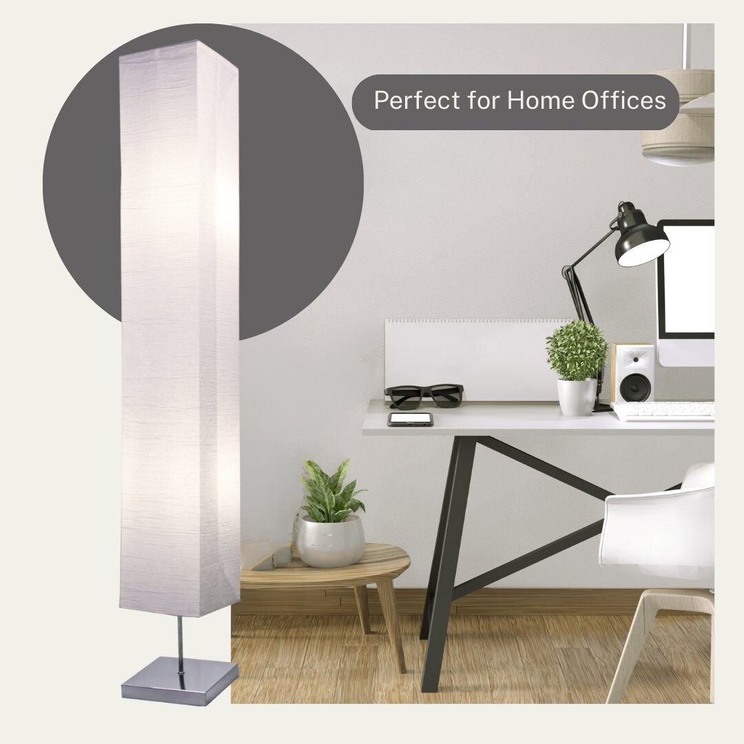 Honors Color Changing Floor Lamp with Remote RGB LED Bulbs