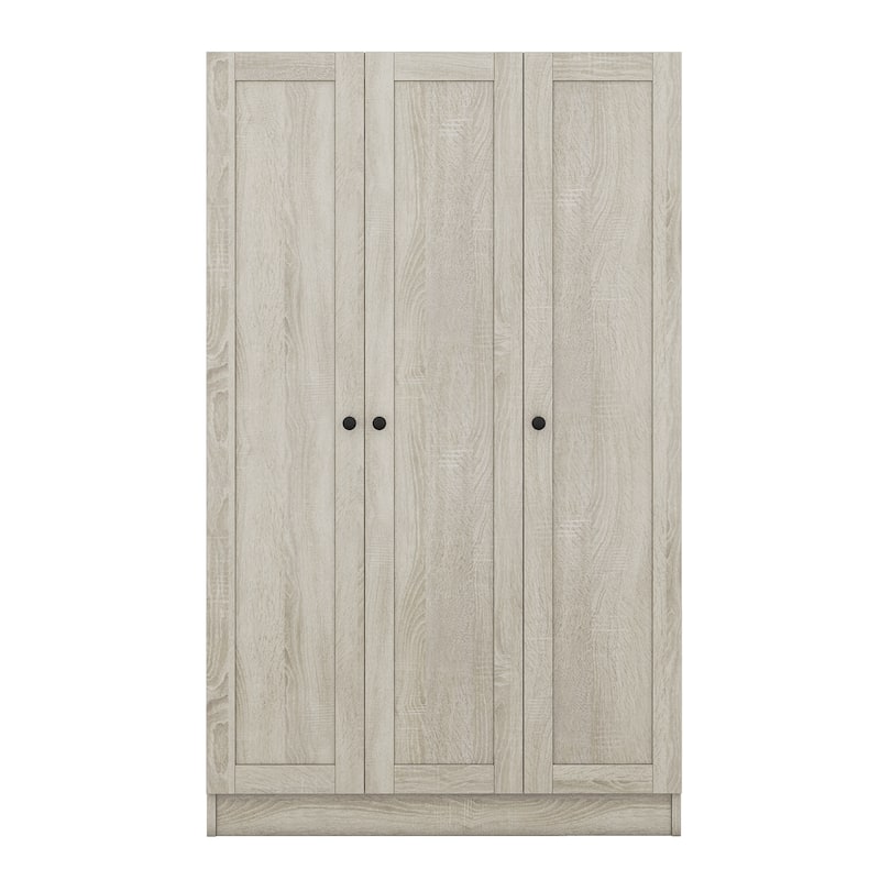 Shutter Wardrobe with shelves by Harper&Bright Designs