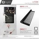 preview thumbnail 47 of 54, STYLISH Multipurpose Over Sink Roll-Up Dish Drying Rack