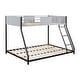 preview thumbnail 22 of 24, Metal Twin over Full Bunk Bed/ Heavy-duty Sturdy Metal