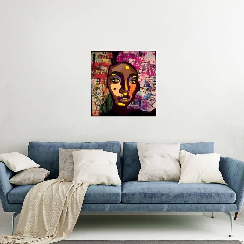 Marnue V Print On Acrylic Glass by Dai Chris Art