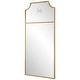 preview thumbnail 2 of 4, Uttermost Caddington Tall Brass Mirror