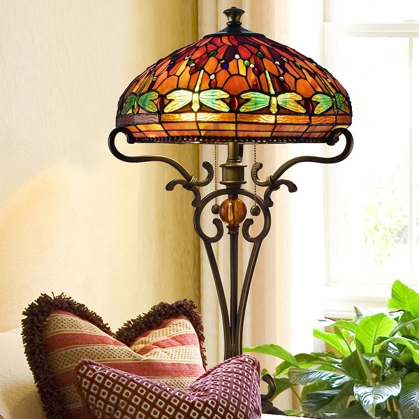 Briar Dragonfly Tiffany Table Lamp On Sale Bed Bath Beyond