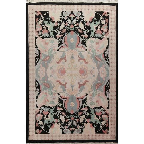 Vegetable Dye Nepalese Oriental Area Rug Wool Hand-knotted Carpet - 10'0" x 13'10"