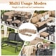 preview thumbnail 36 of 84, AECOJOY 7 Pieces Patio Furniture Set Outdoor Sectional Sofa Rattan Conversation Set