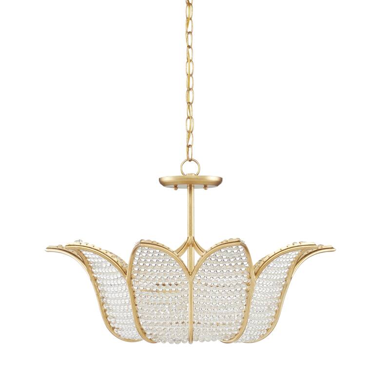 Currey & Company Bebe Chandelier - 16.75"h x 26.75"dia