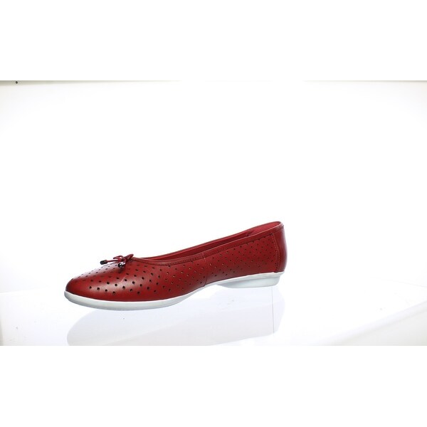 red flat shoes size 11