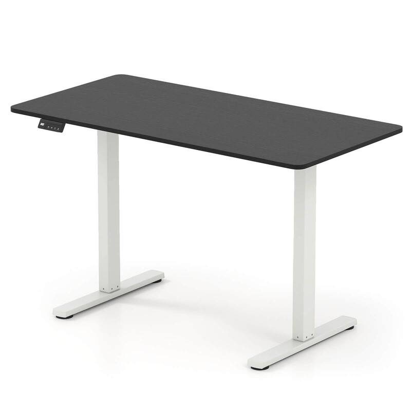 Costway 48” x 24” Electric Standing Desk with LED Display 2 Memory