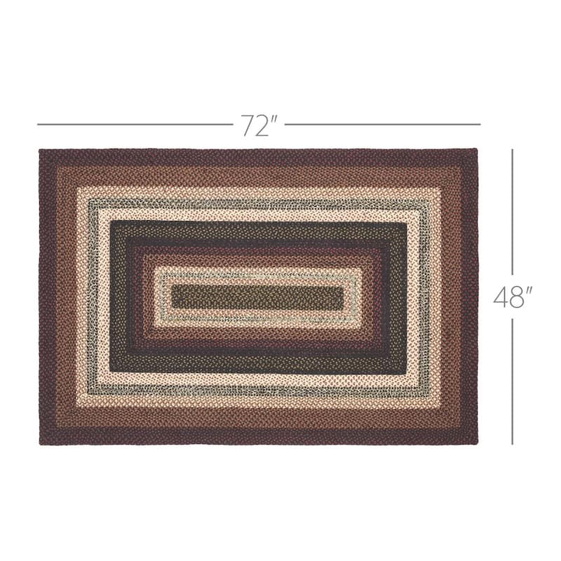 Beckham Jute Rug Rect w/ Pad 48x72 - 4'x6'
