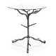 preview thumbnail 9 of 16, 247 Shop At Home Lalia Modern Hammered Metal Tree Branch Side Table