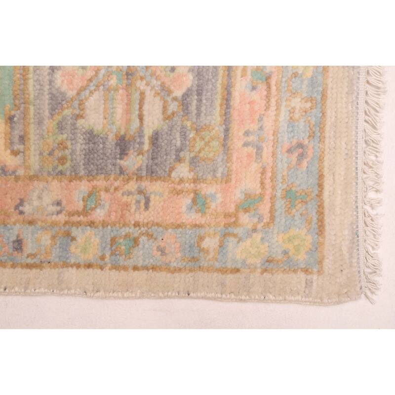 ECARPETGALLERY Hand-knotted Jules Serapi Ivory Wool Rug - 8'2 x 10'3