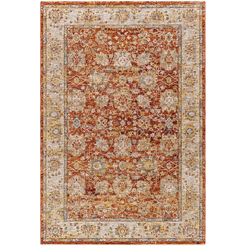 Livabliss Transitional Mona Lisa Medallion Area Rug