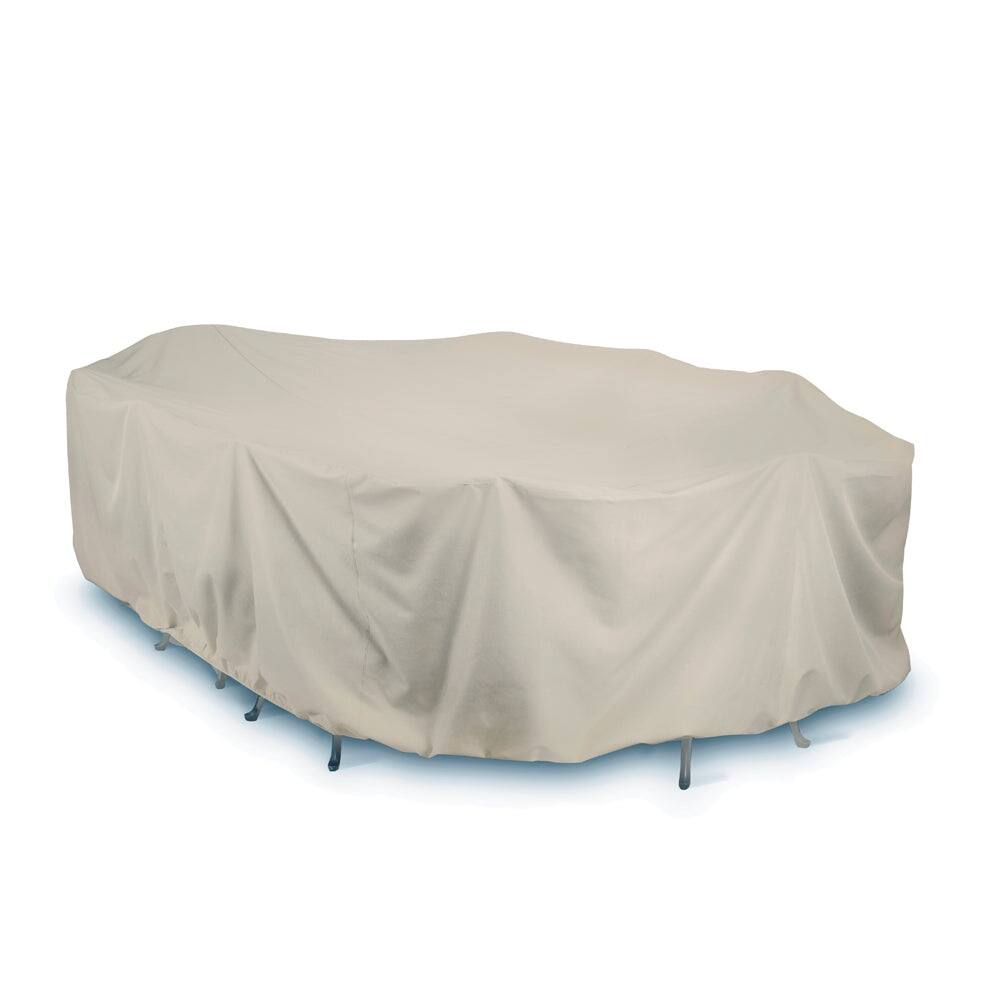 Two Dogs 144" Oval/Rectangle Table Set Cover