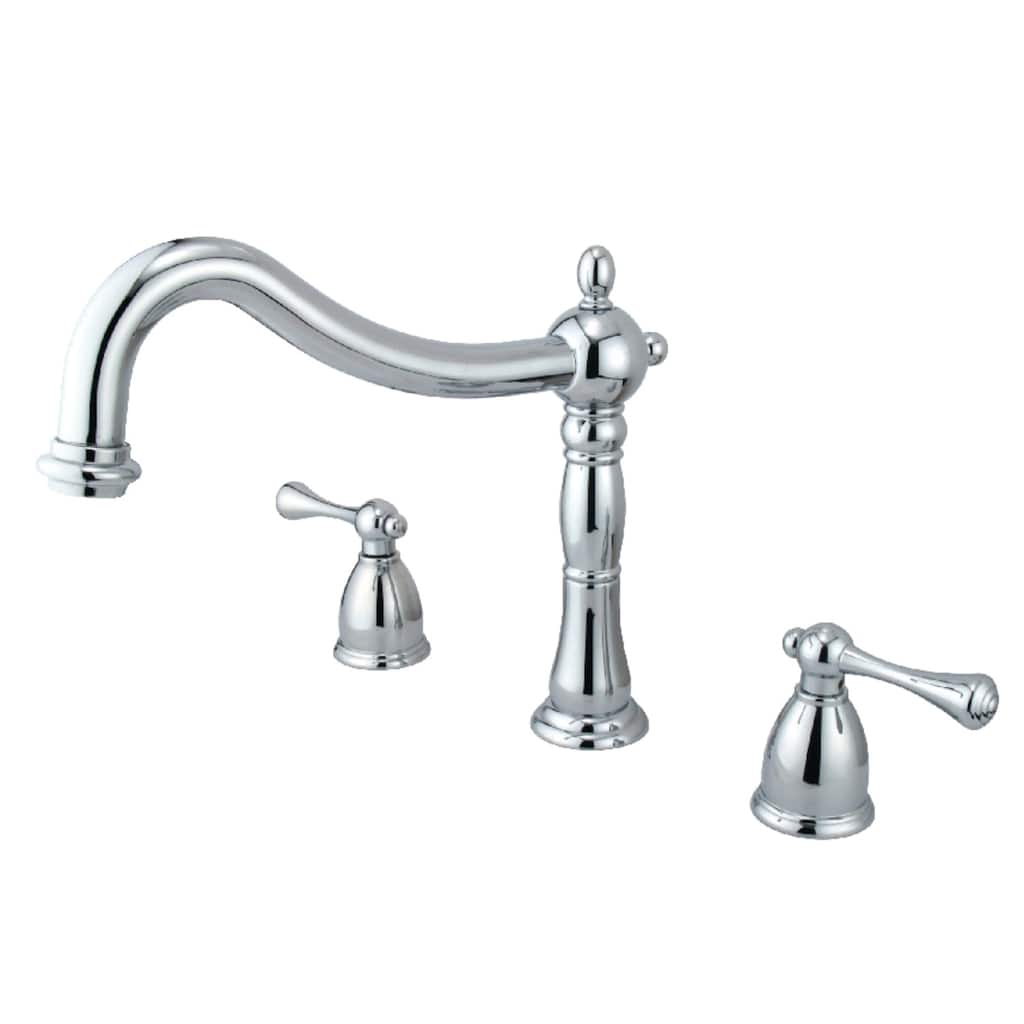 Heritage 3-Hole Deck Mount Roman Tub Faucet