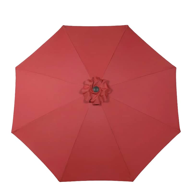 crate barrel patio umbrella 9' Round Sunbrella White Sand Outdoor Patio Umbrella with Tilt Black Frame  + Reviews
