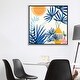 preview thumbnail 16 of 16, iCanvas "Moroccan Blues" by Modern Tropical Framed