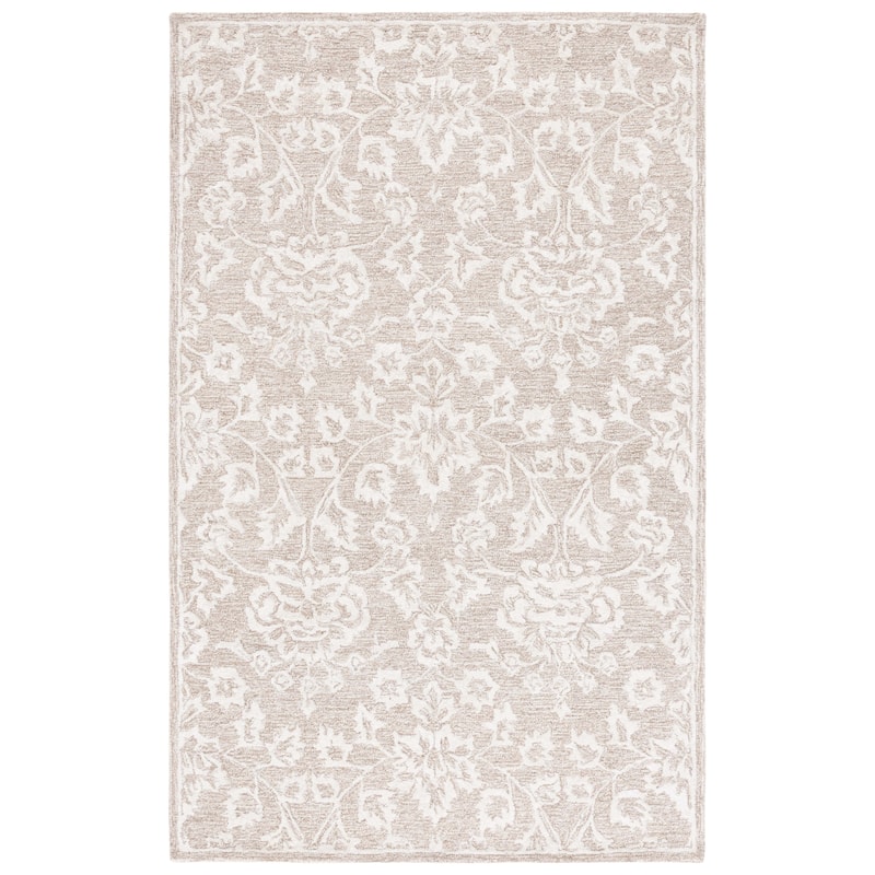 SAFAVIEH Handmade Glamour Fulden Wool/ Viscose Rug