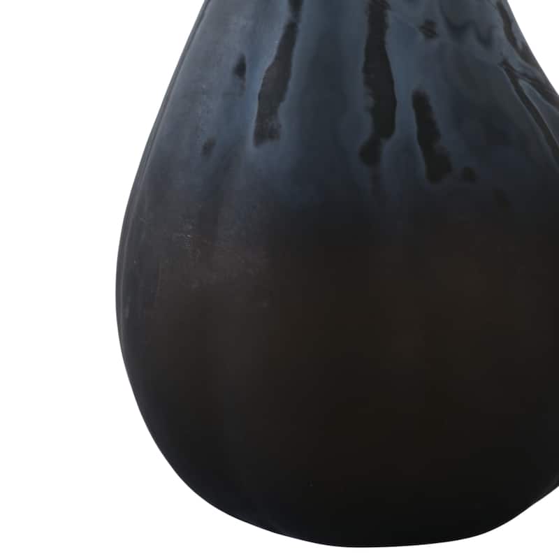 Glass Figurine Sculpture Pear Modern Home Decor Living Room Decoration