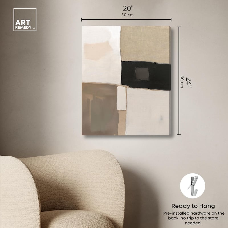 Beauty of Flaws Canvas by Art Remedy, Gallery Wrapped
