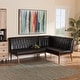 preview thumbnail 1 of 16, Daymond Mid-Century Modern 2-Piece Dining Nook Banquette Set