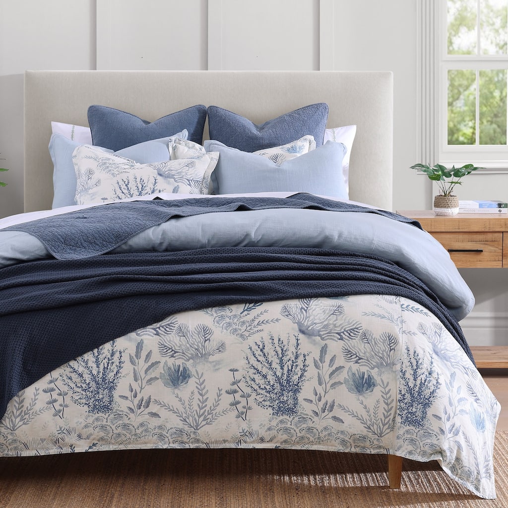 HiEnd Accents Oceania Coastal Paradise Duvet Cover Set, 3PC