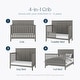 preview thumbnail 3 of 22, Child Craft Atwood 4-in-1 Convertible Baby Crib - N/A