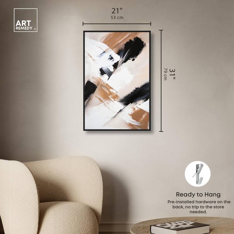 Sable and Sand II Canvas by Art Remedy