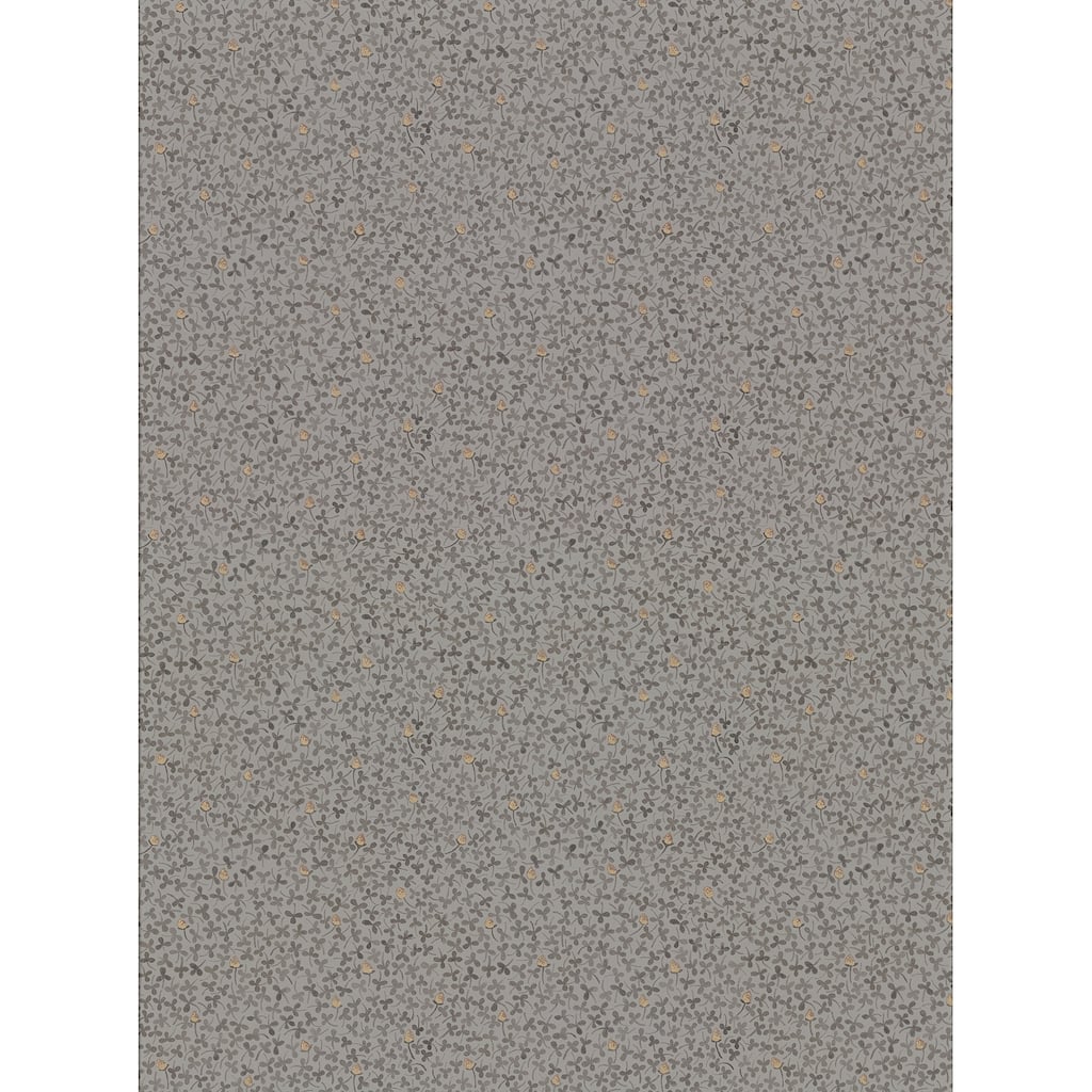 A-Street Prints Lark Taupe Botanical Wallpaper